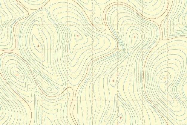 Topographic map background design