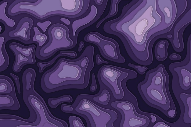 Free Vector topographic map background