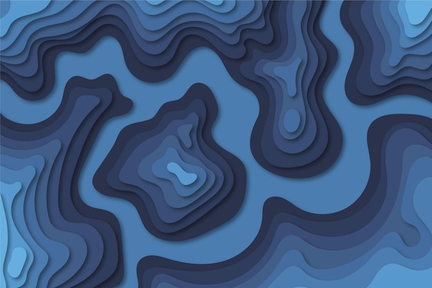 Free Vector topographic map background