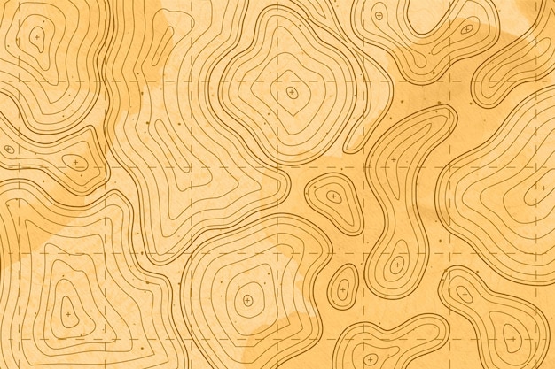 Topographic map wallpaper