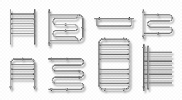 Towel heater rail warmer coil dryer bathroom accessories