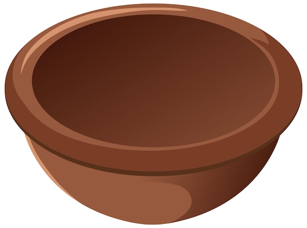 Free Vector traditional mexican clay bowl