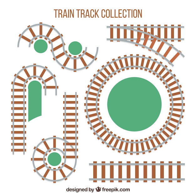 Train track collection