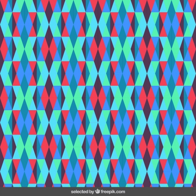 Free vector translucent rhombus pattern