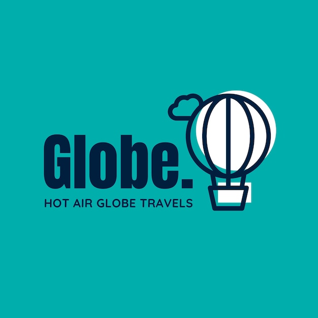 Travel logo template