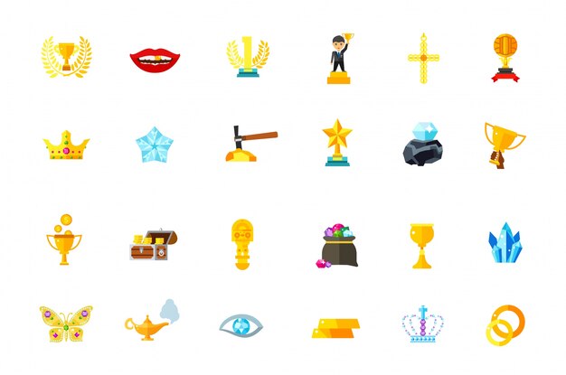 Treasure icons collection