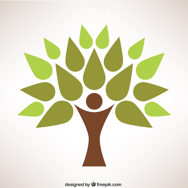 Free Vector tree logo