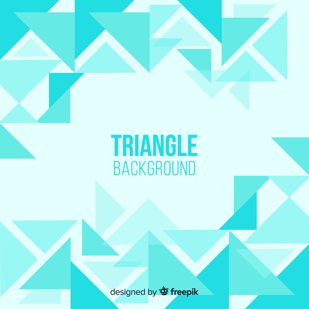 Triangle brackground