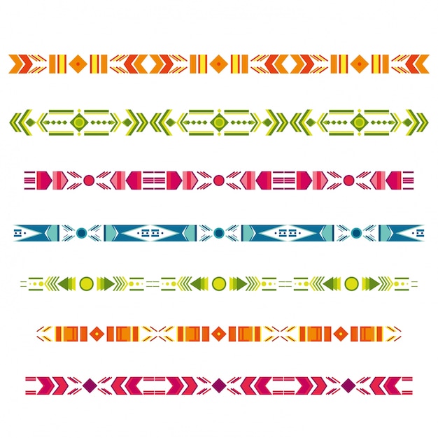 Free Vector tribal elements