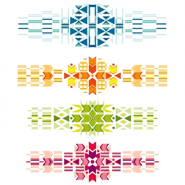 Free vector tribal elements