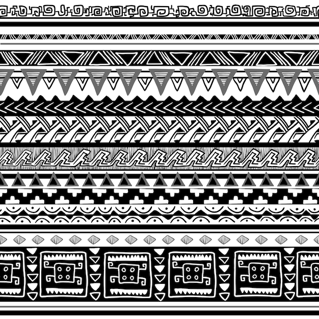 Free vector tribal texture