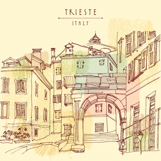 Trieste background design