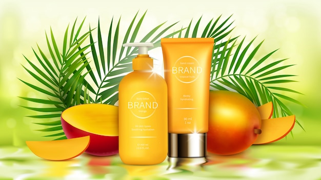 Tropic mango cosmetics realistic