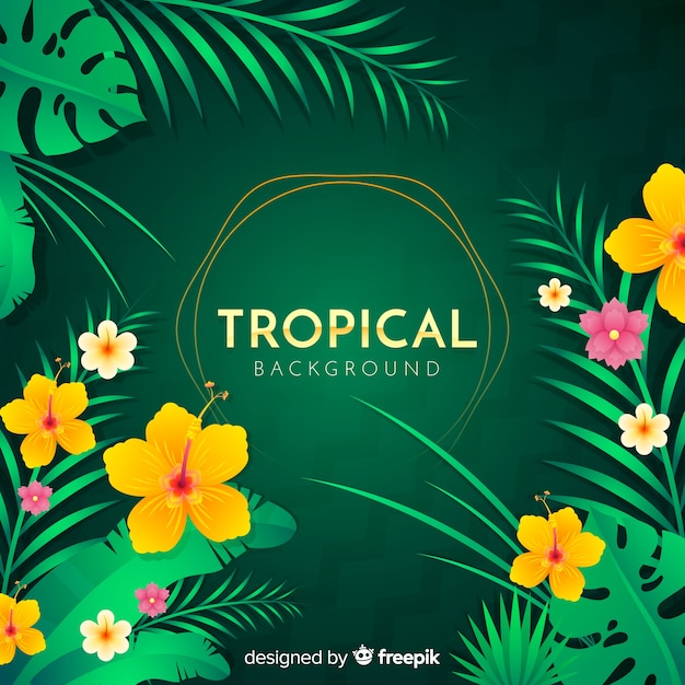 Tropical background