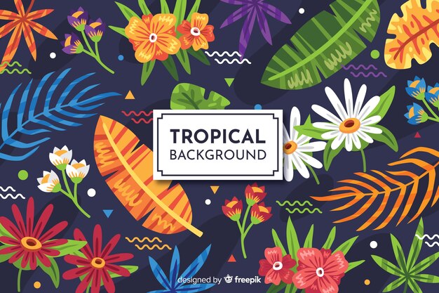 Tropical background