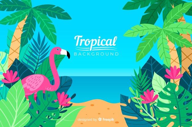 Tropical background