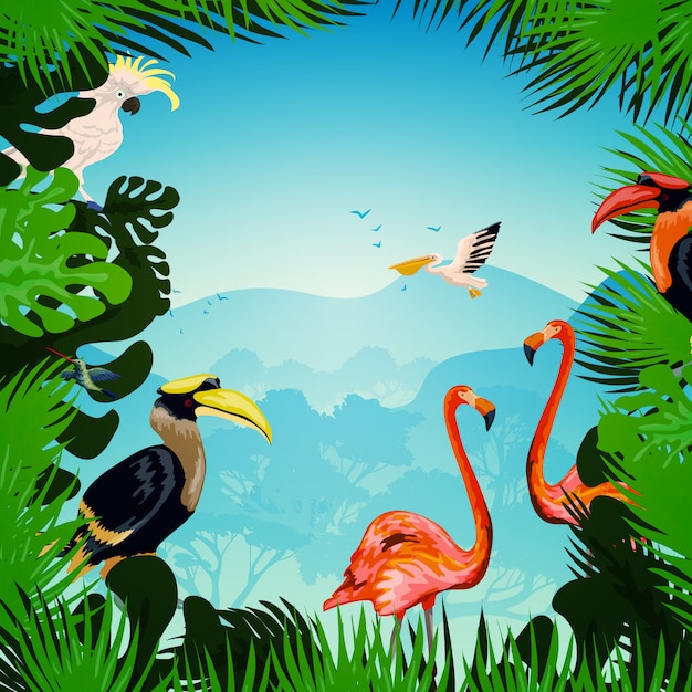 Tropical Forest Background