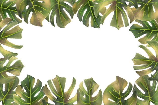 Tropical mural wallpaper