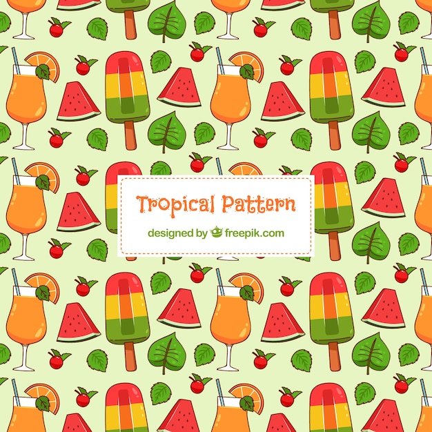 Tropical pattern 