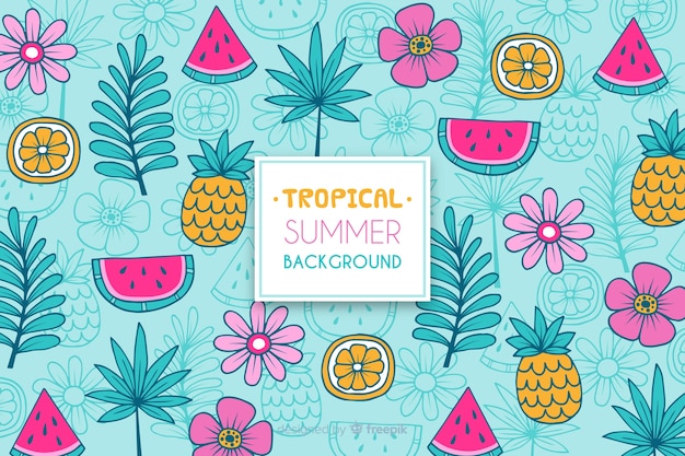 Tropical pattern