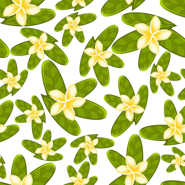 Tropical seamless pattern