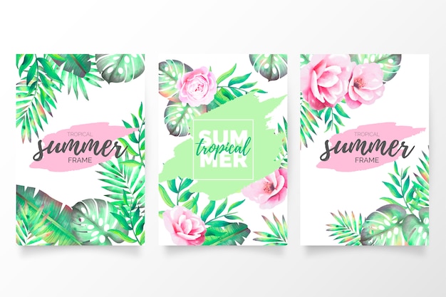 Tropical Summer Brochure Collection 