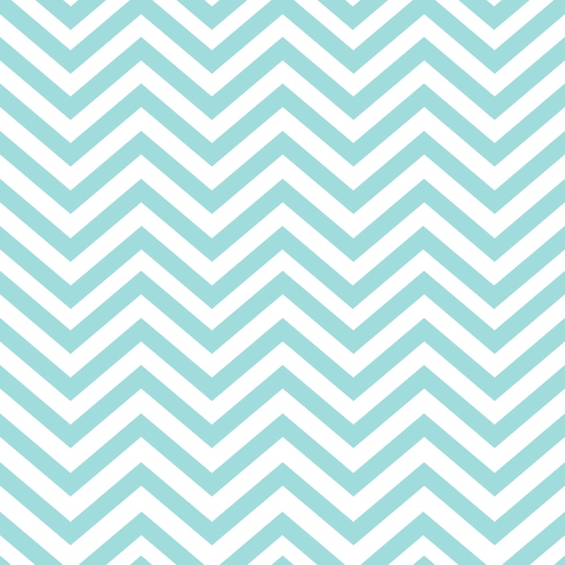 Turquoise seamless zigzag pattern vector