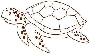 cartoon turtle