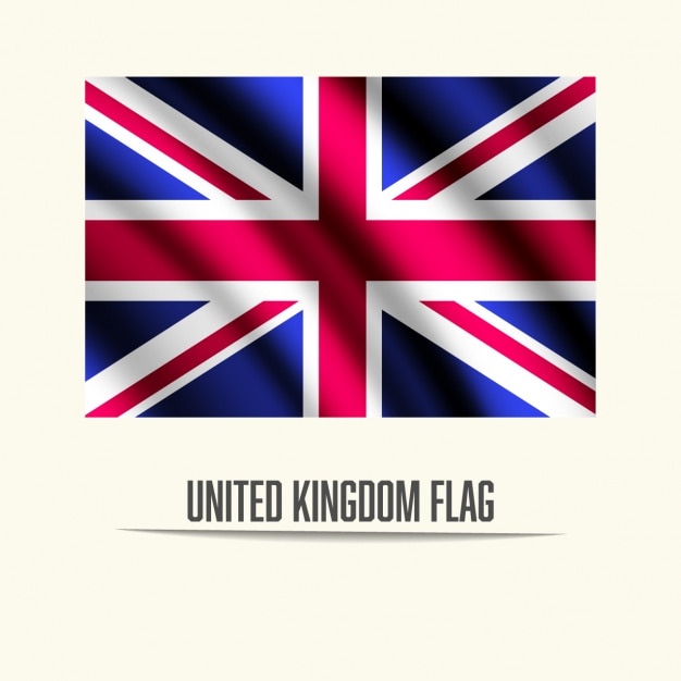 Free vector united kingdom flag design