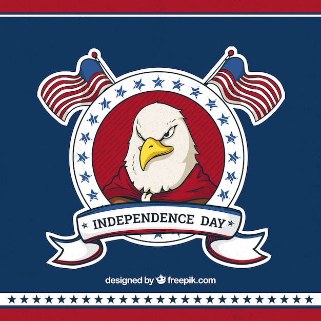 United states independence day celebration background