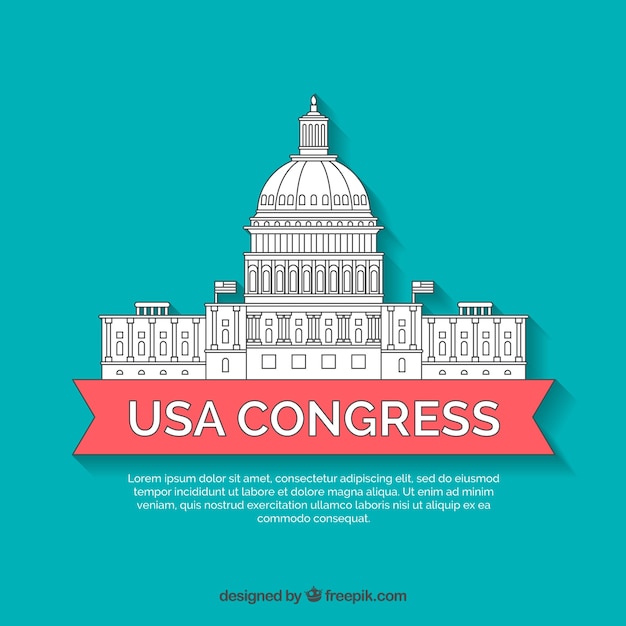 Free Vector us congress