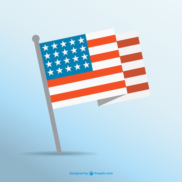 Free Vector usa flag