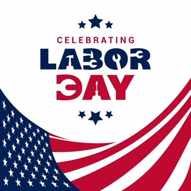 Usa labor day background