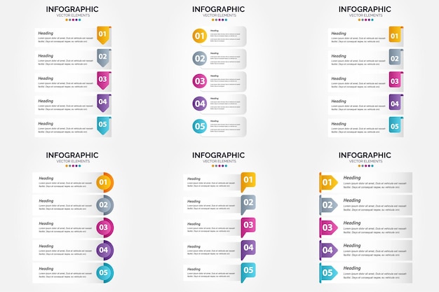 Free Vector use this vector illustration infographics set in your advertising materials such as brochures flyers and magazines