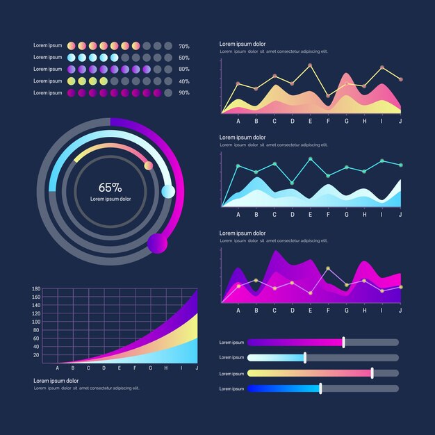 User panel template dashboard