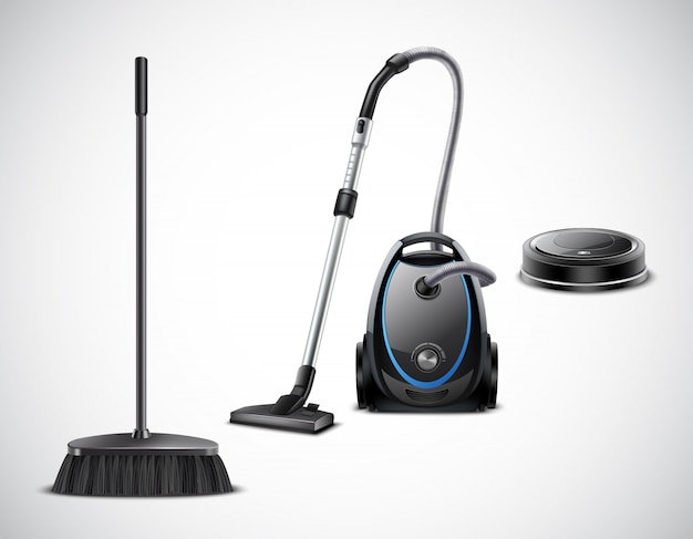 Vacuum cleaner evolution from broom to robotic appliance