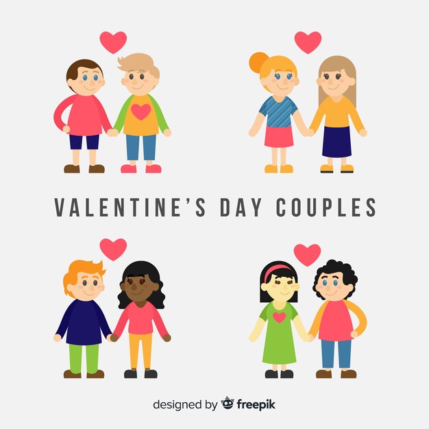 Valentine couple collection