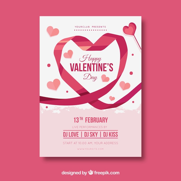 Valentine flyer concept