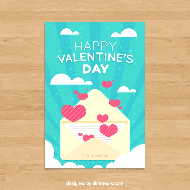 Valentine greeting card