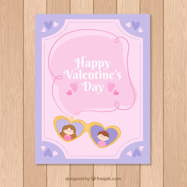 Valentine greeting card