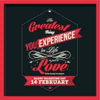 Free vector valentine's background design