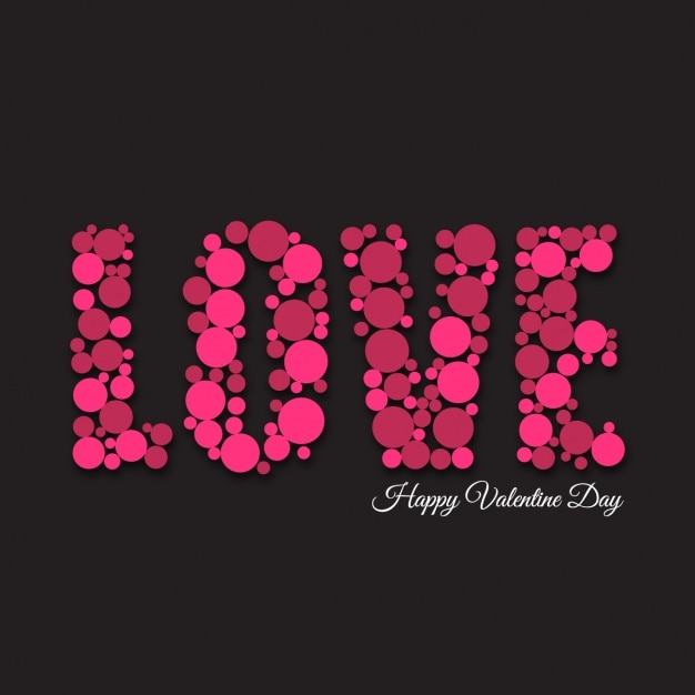 Free Vector valentine's day background design