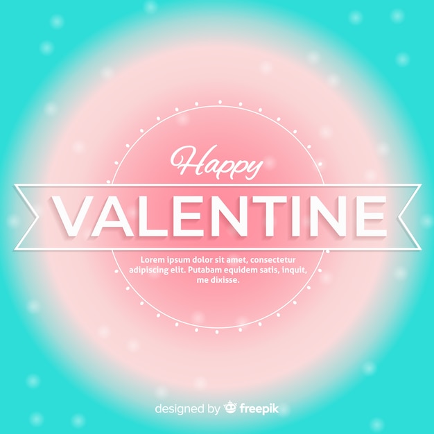 Free Vector valentine's day background