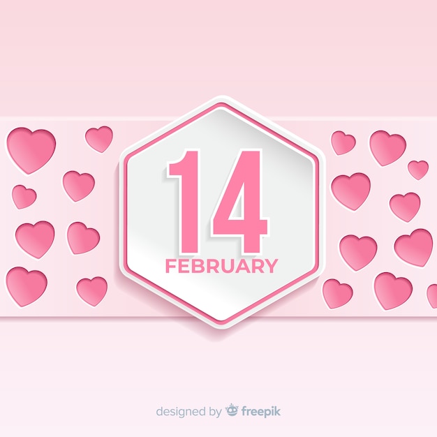 Free Vector valentine's day background