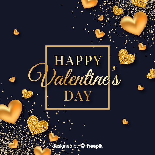 Free Vector valentine's day background