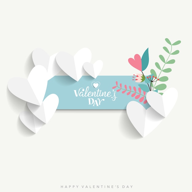 Valentine's day banner