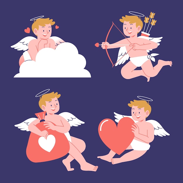 Valentine's day cupid set