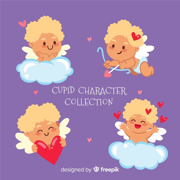 Valentine's day cute cherubin pack