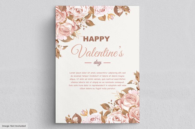 Valentine's day greeting card