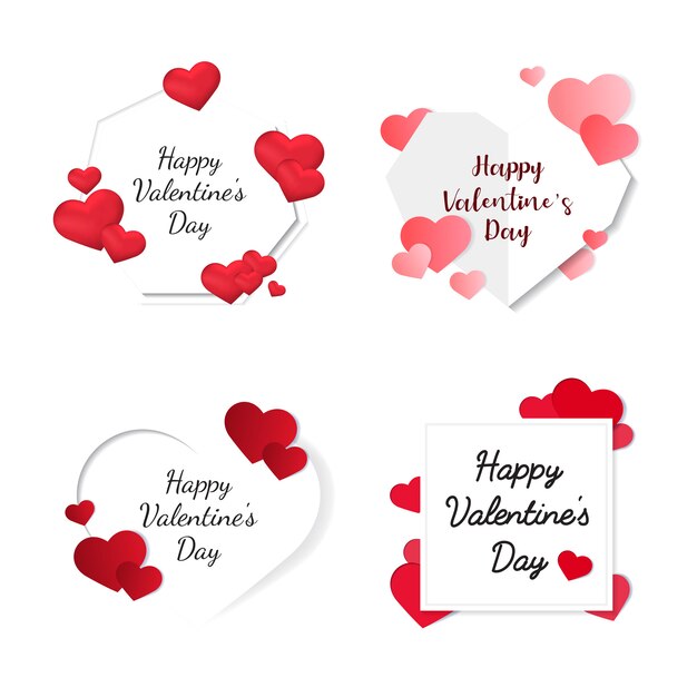 Valentine's day illustration icons